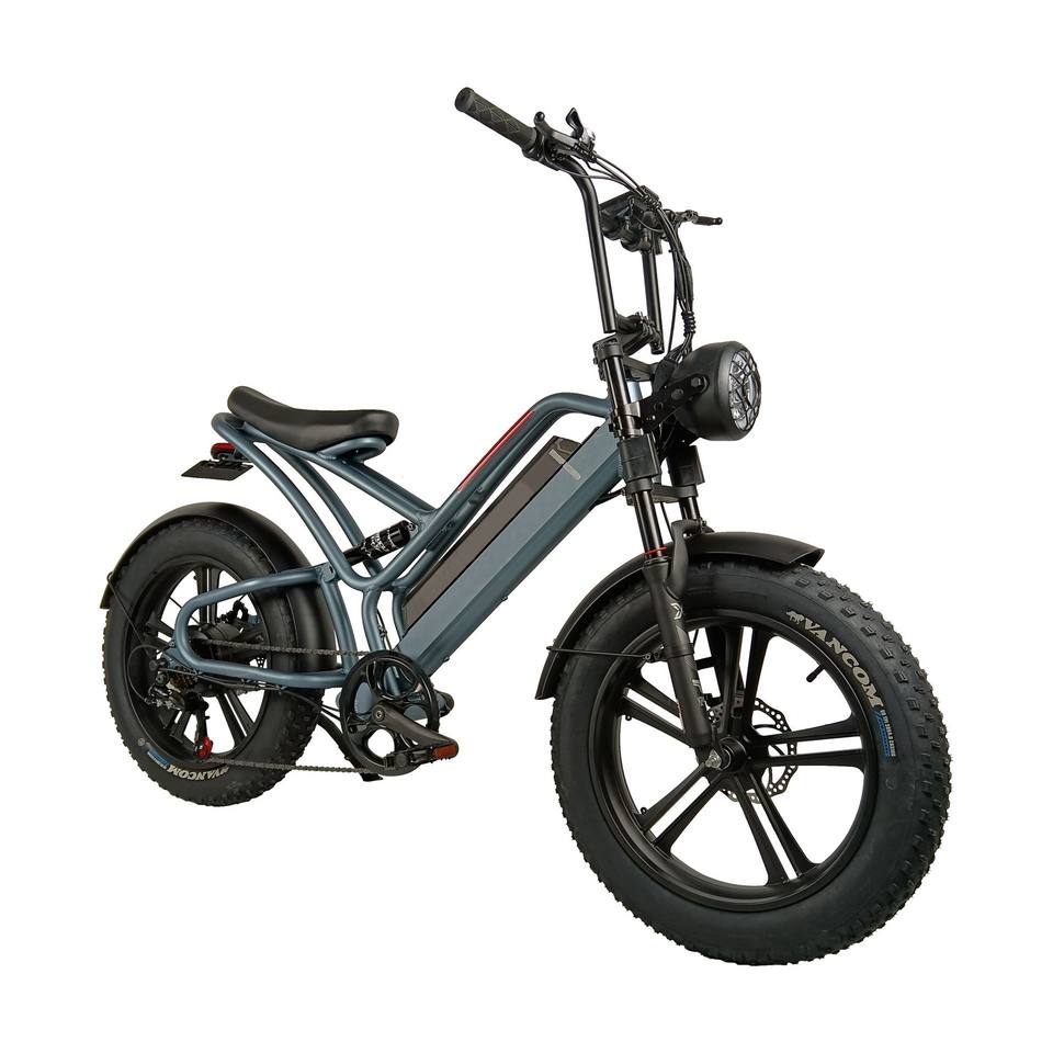 Электробайк с толстыми шинами 20" (Fat Tire)