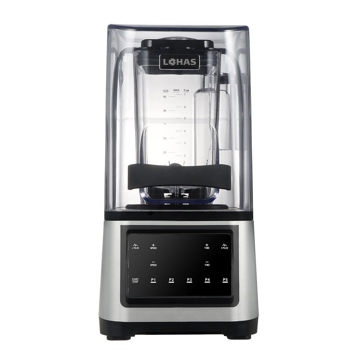 High Speed BPA-Free Cup Multi-Purpose Blender Low Noise With Sound Cove Commercial Heavy Duty for Hotel Use