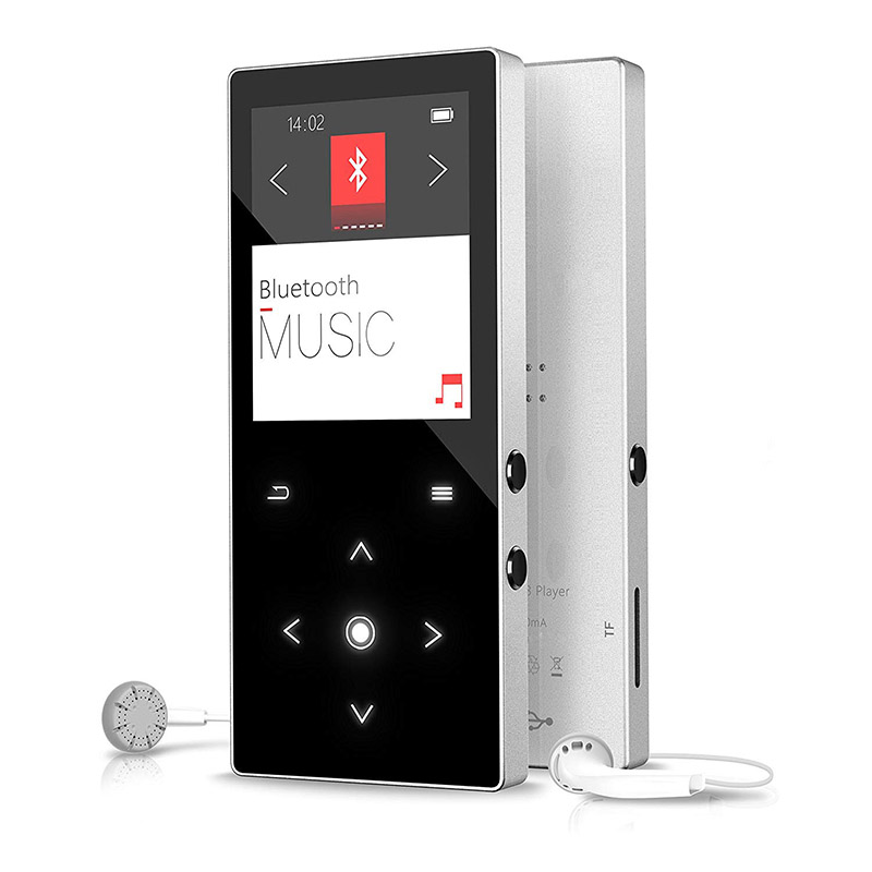BENJIE MP4 Player with Touch Screen <2" Display up to 64GB Memory Built-in Speaker & -Multi-Color Options