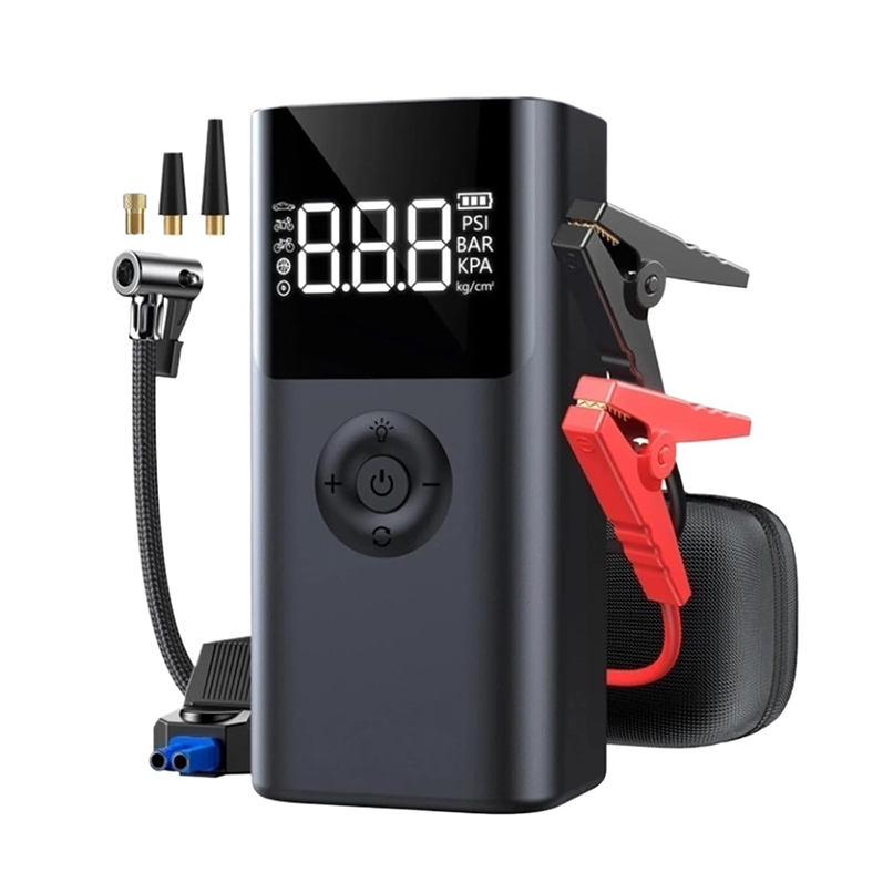 Мощный аккумуляторный бустер (1500A, 10000mAh)