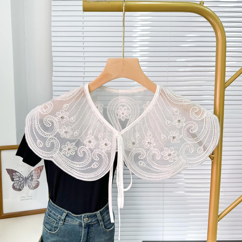Lace Embroidery Dress Accessories