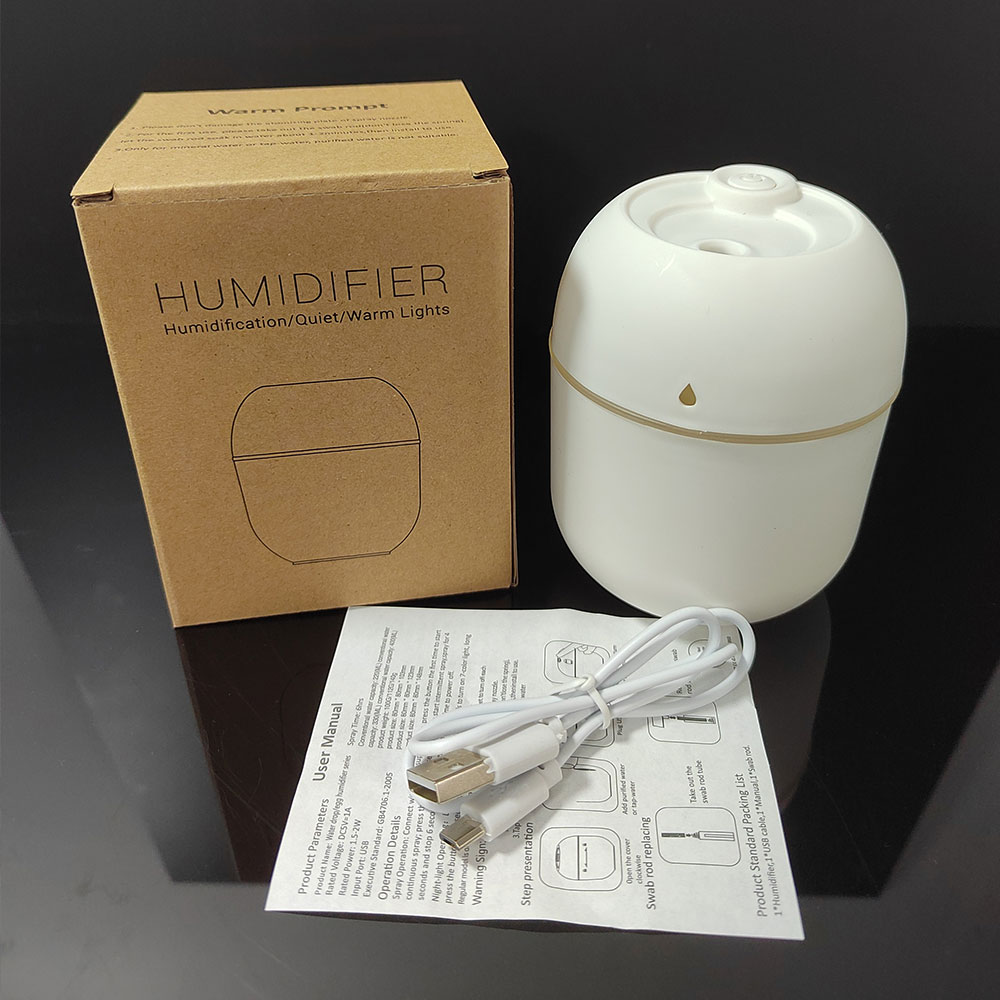 220ml Air Diffuser Humidifier Portable Electric Fragrance Small Essential Oil Aroma Diffuser Perfume Diffuser for Home or Car