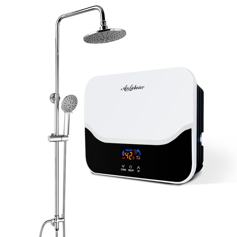 Unlimited Capacity Smart Electric Hot Water Heater for Home Kitchen Constant Instant 0.02-0.6Mpa Working Outdoor Household