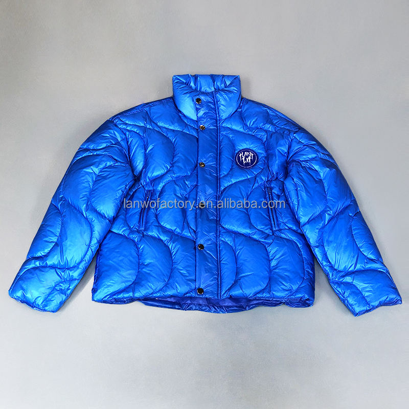 Unisex Custom Zipper Puffer