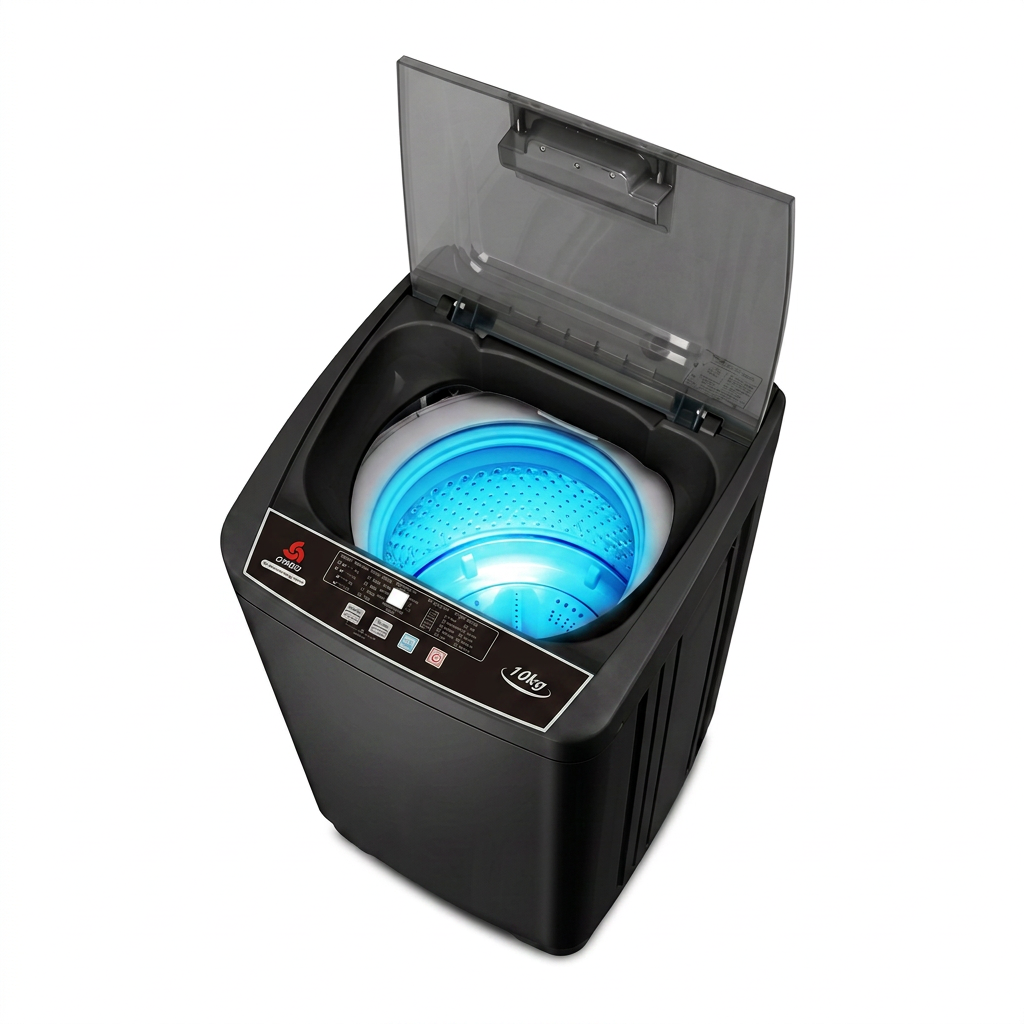 Ningbo Washing 10KG Fully Automatic Domestic Electric Washing Machine Dryer Hotel Use English Operating Language