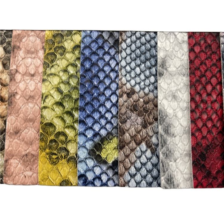 Принтованная кожа Snakeskin