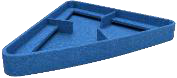 Акустический баффл FELT WAVE (1000мм х 50мм), крепление: 4 троса длиной 1,5м