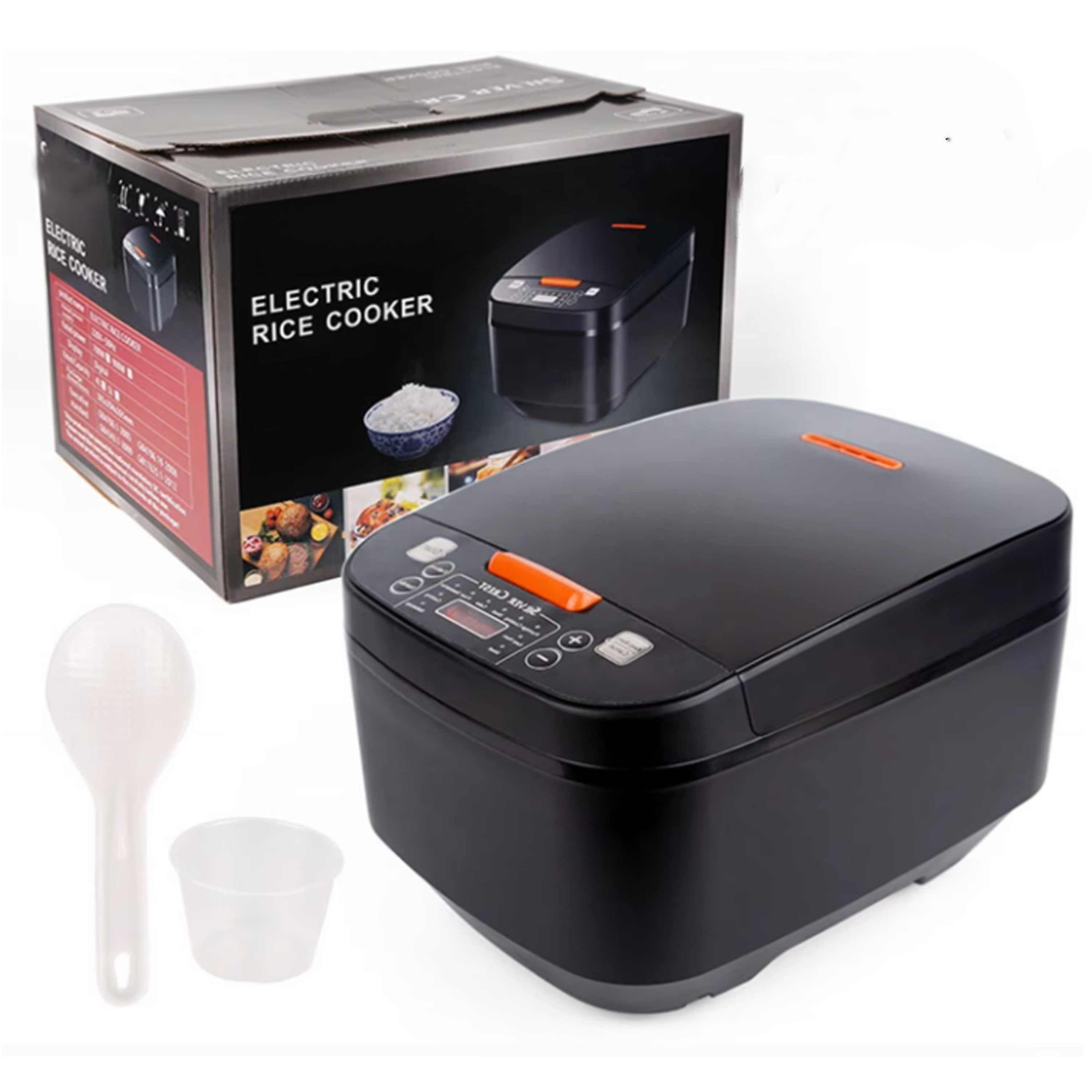 In Stock 5L Automatic Smart Digital Touch LCD Multi Non-Stick Silver crest Home Electric Digital Rice Cooker