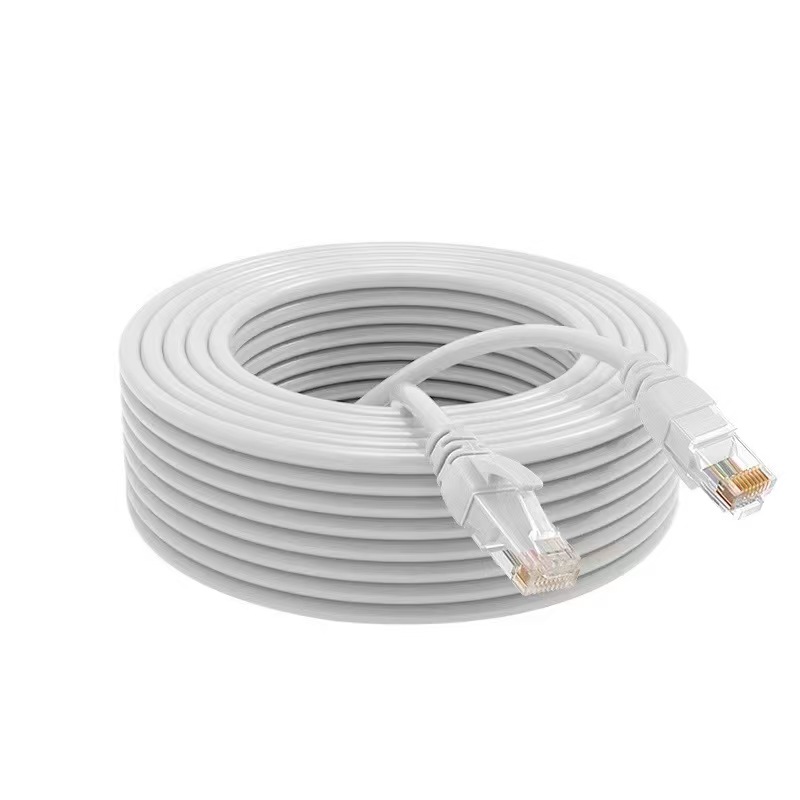Denixi CAT5 5E Local Area Network Cable for Indoor Use - 5 Meters (RJ45 Connector) - WiFi Extender and Computer Connection Cable
