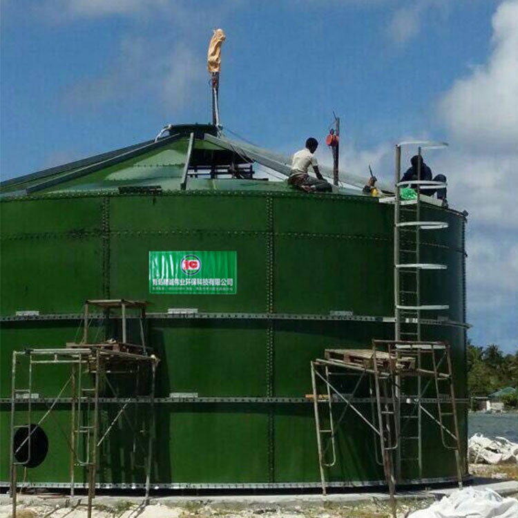Biogas Digester Factory Manufacturer Industrial Biogas Toilet System Automatic Control Pressure Vessel Motor PLC Engine New