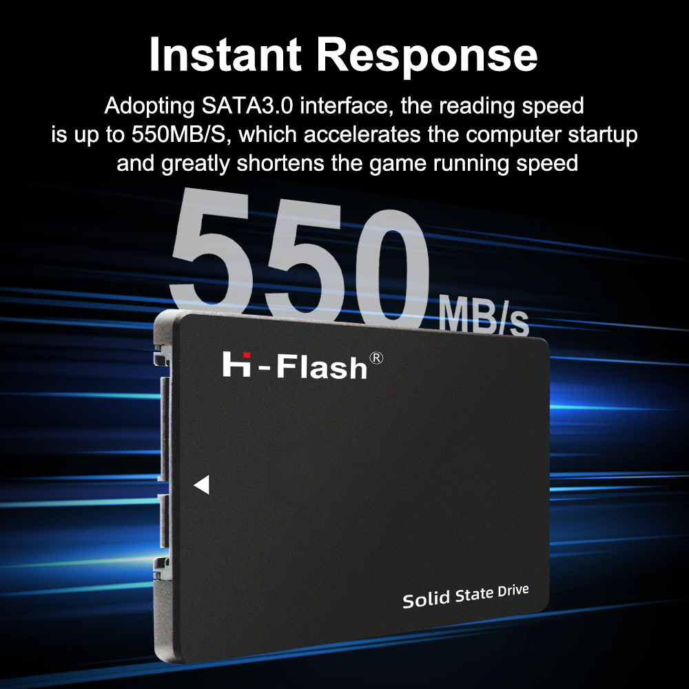 OEM 2.5" SATA3 SSD/Hard Drive 120GB-512GB/1-4TB Plastic Shell 501-600MB/s Read 401-500MB/s Write