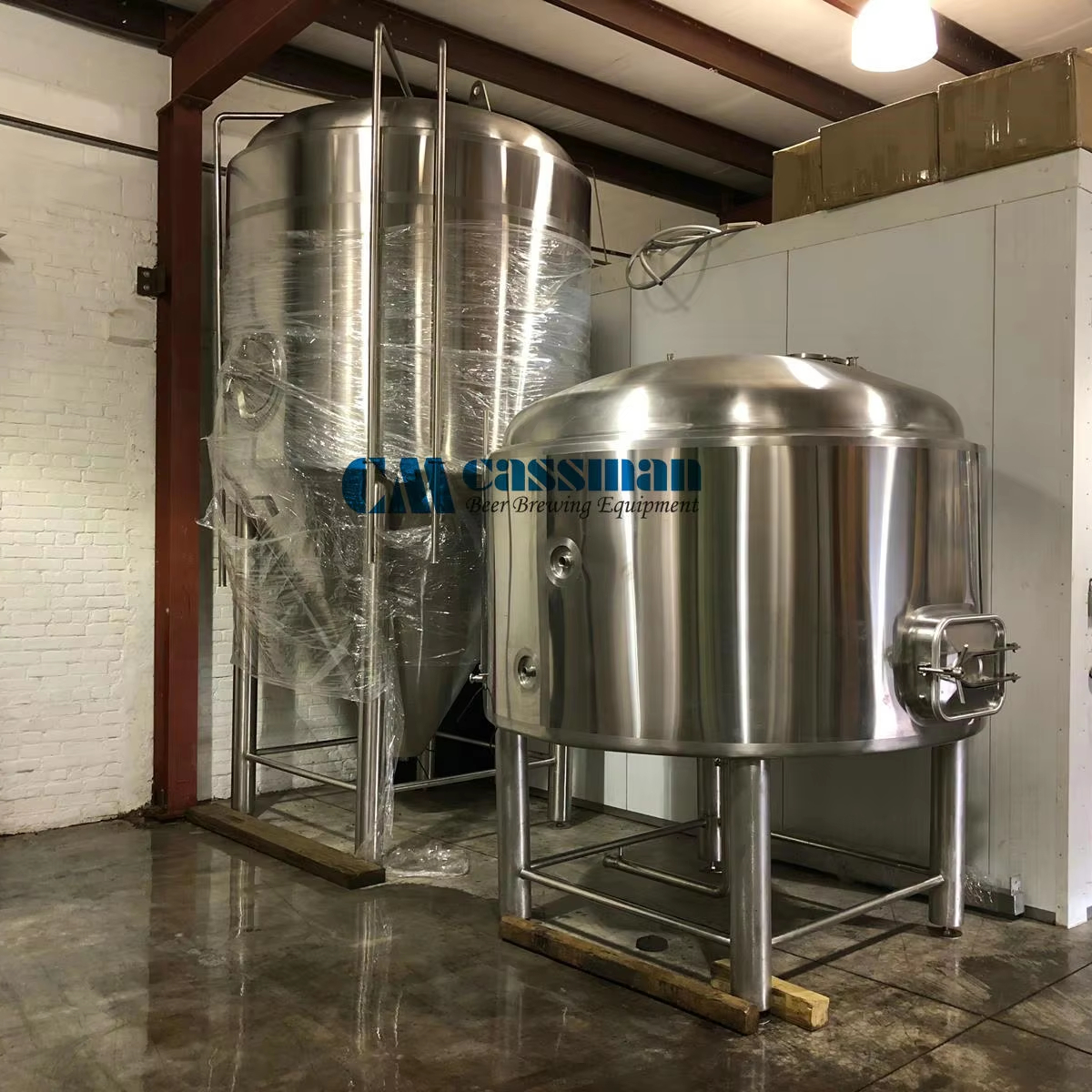Customized Capacity Stainless Steel 304 Cold Brew Coffee Machine with Pressure Vessel & PLC Control High Productivity