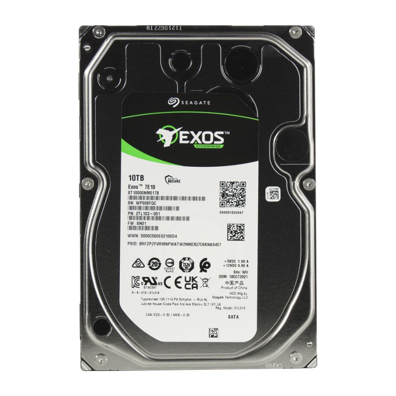 Seagate Exos ST10000NM017B 10TB қатты дискі