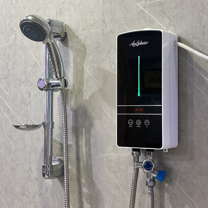Wall Mounted Ultra MINI Space Saving Design Over Sink Tap Home Bathroom Small Kitchen Instant Electric Water Heater
