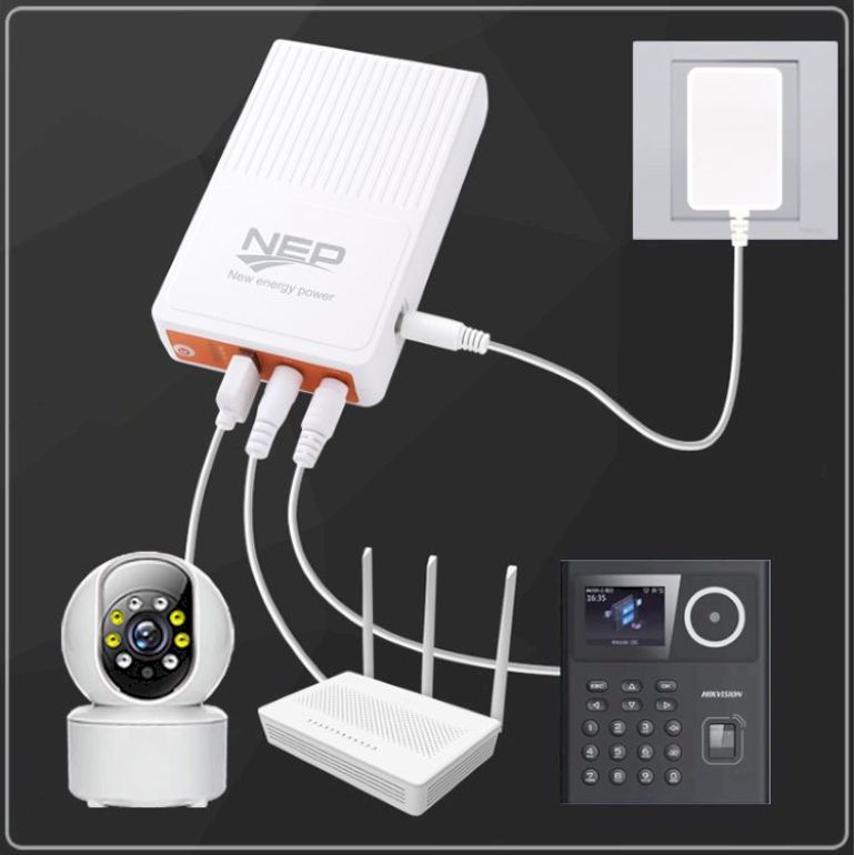 Mini DC/AC Lithium Battery UPS Power Bank for Router WiFi CCTV Camera-1-10KVA Three Phase