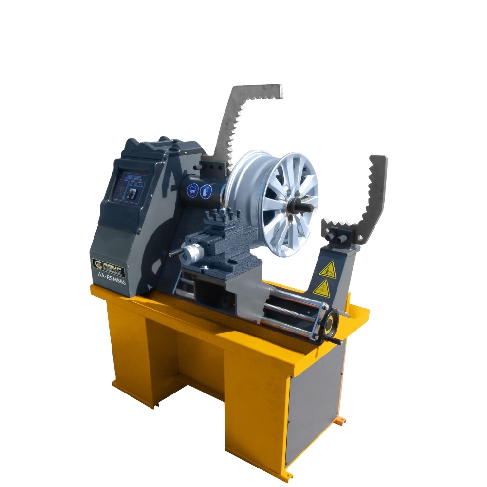 AA4C Rim Straightening Machine with Polishing Set in Promotion Wheel Straightening Machine for Rim Repair