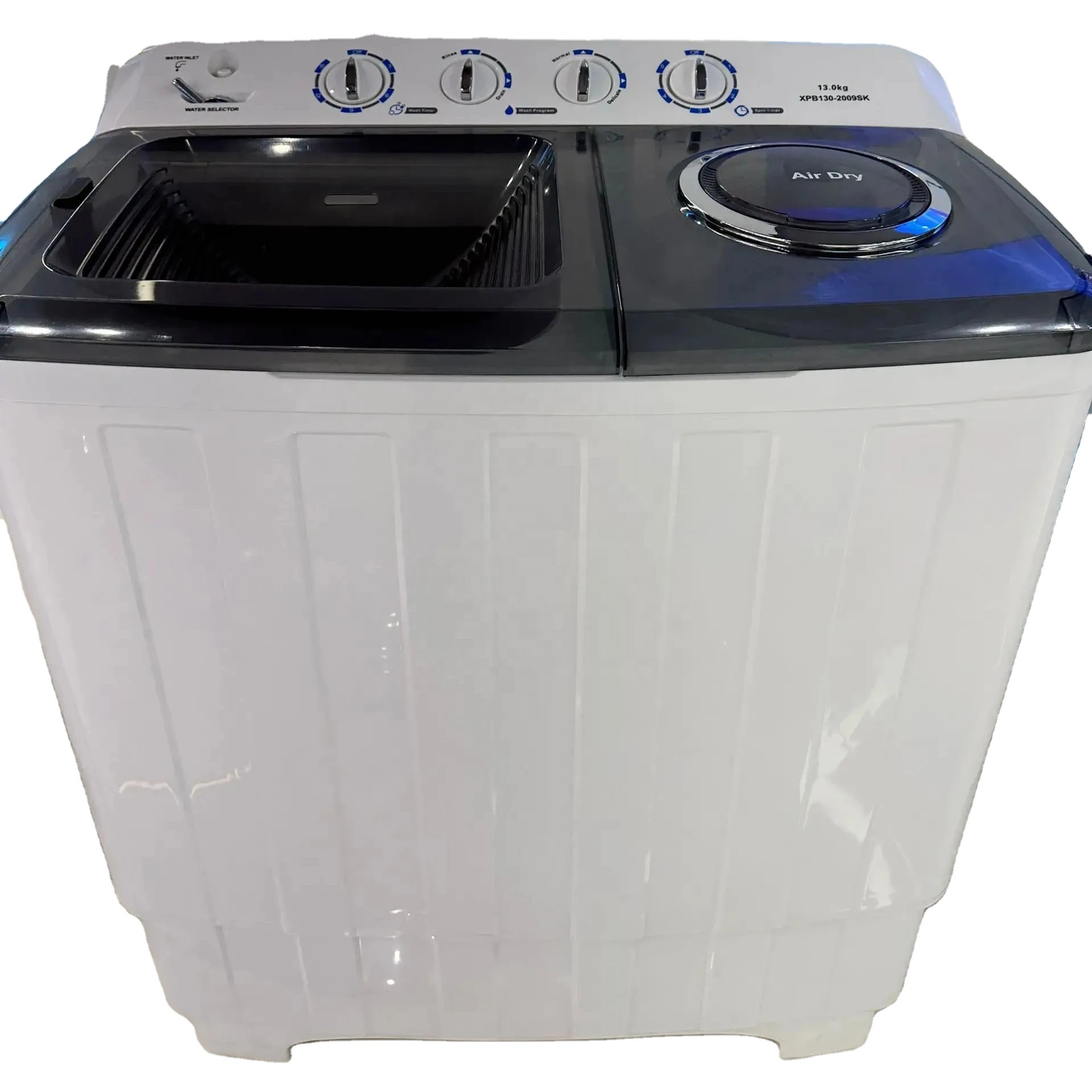 Best Twin Tub Semi Automatic  Portable Factory Sale Wholesale 8kg Plastic Cheap Washer and Dryer XPB75-2009SK Washing Machine