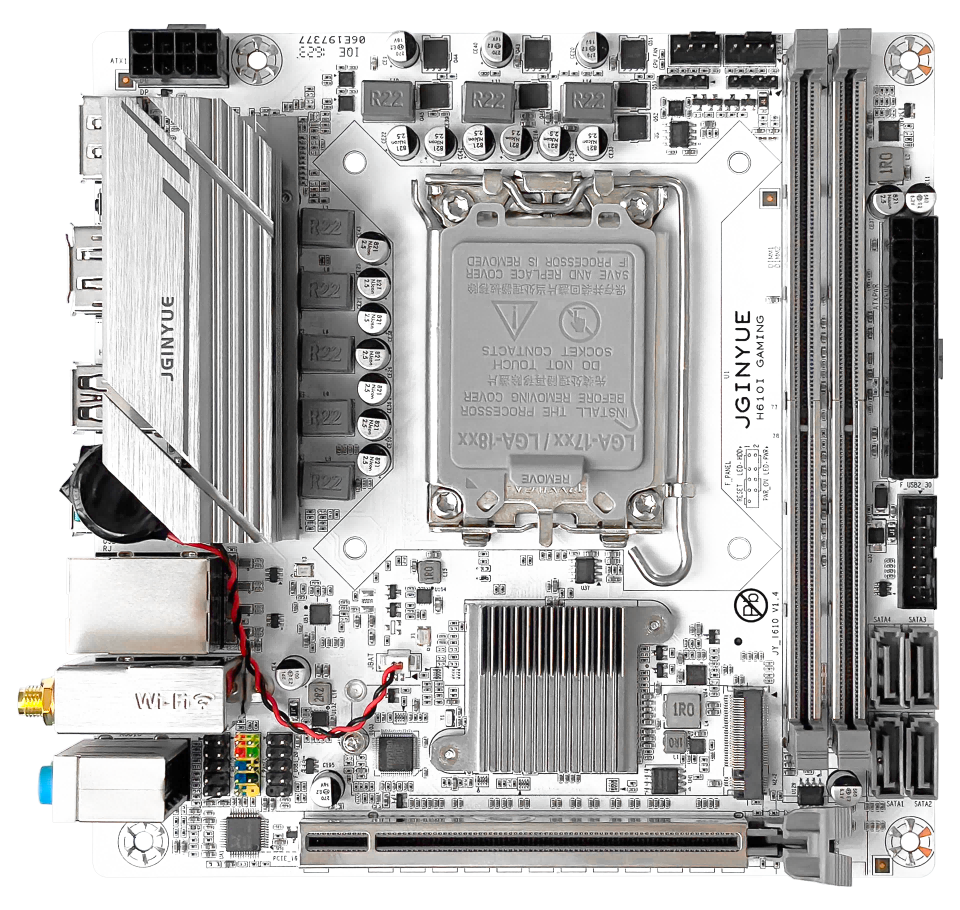 JGINYUE H610I GAMING M.2 Mini-ITX