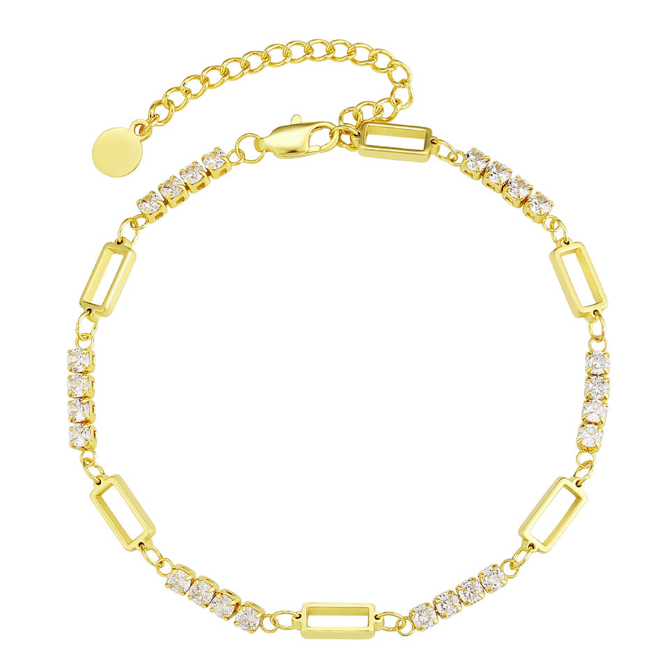 Цепь KRKC 3 мм (серебро/золото 18K)
