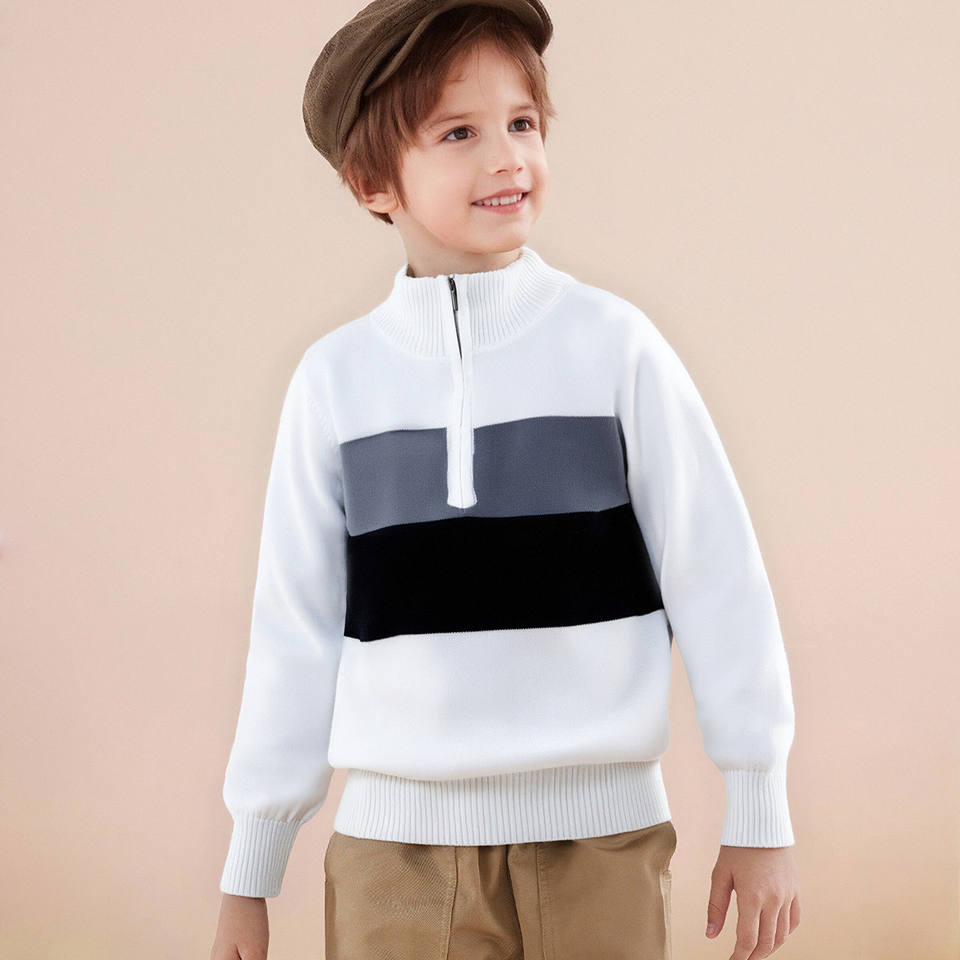 Winter Casual Color Block Sweater