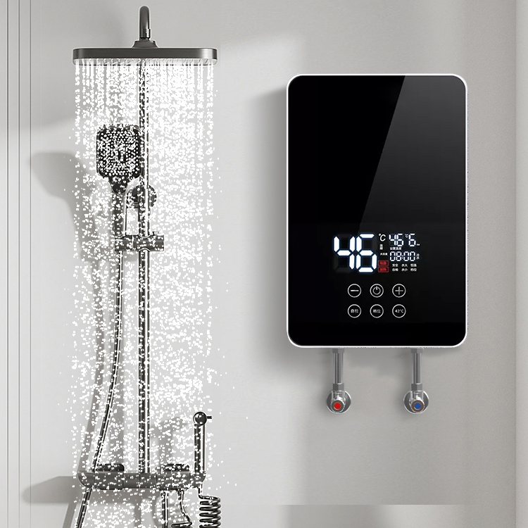 Wholesale Home Touch Control Hot Water Smart Shower Heater 5.5kw Tankless Instant Electric Water Heater