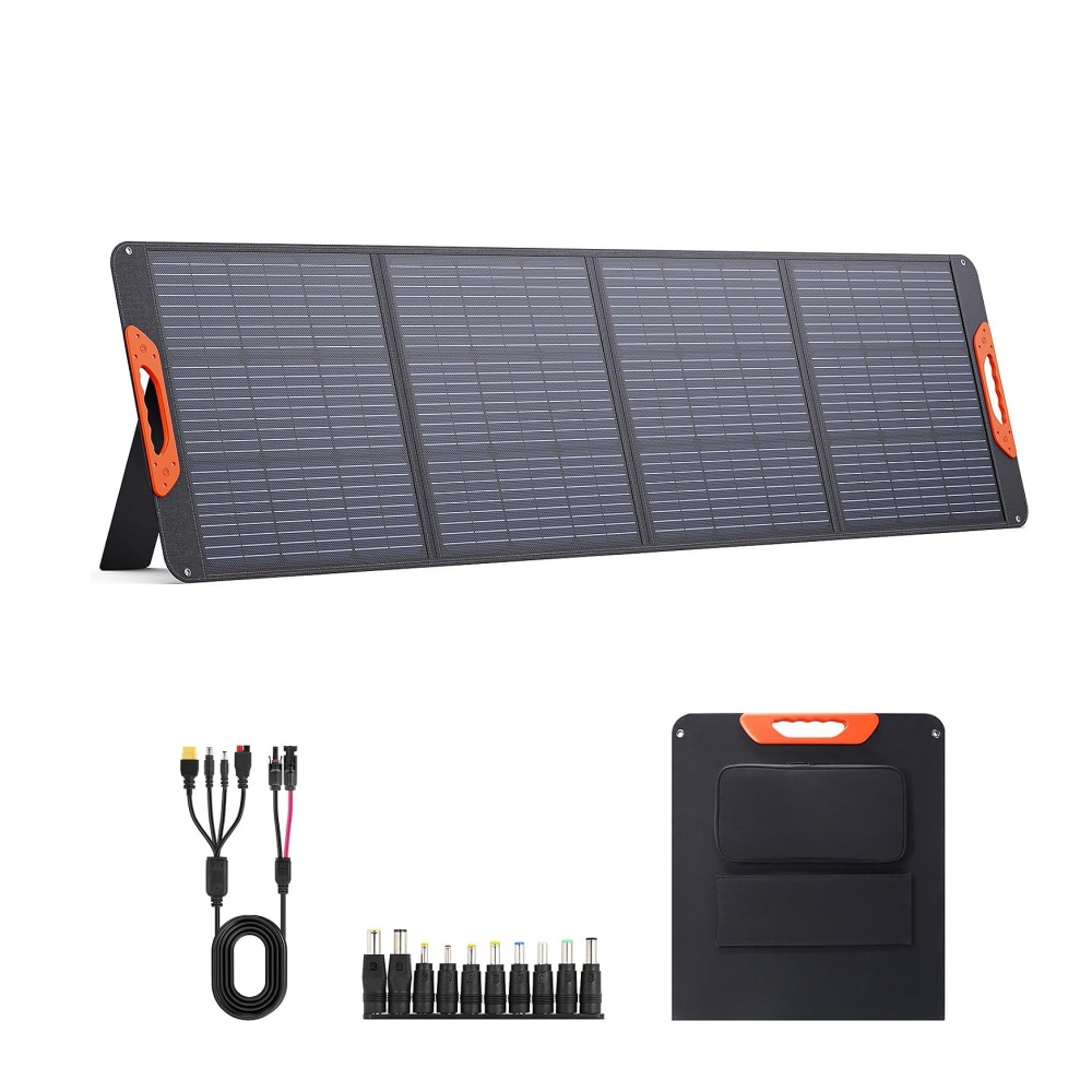 Outdoor 12V 18V Portable Foldable PERC Half Cell Solar Panel Kit Charger 50W 100W 150W 200W 250W