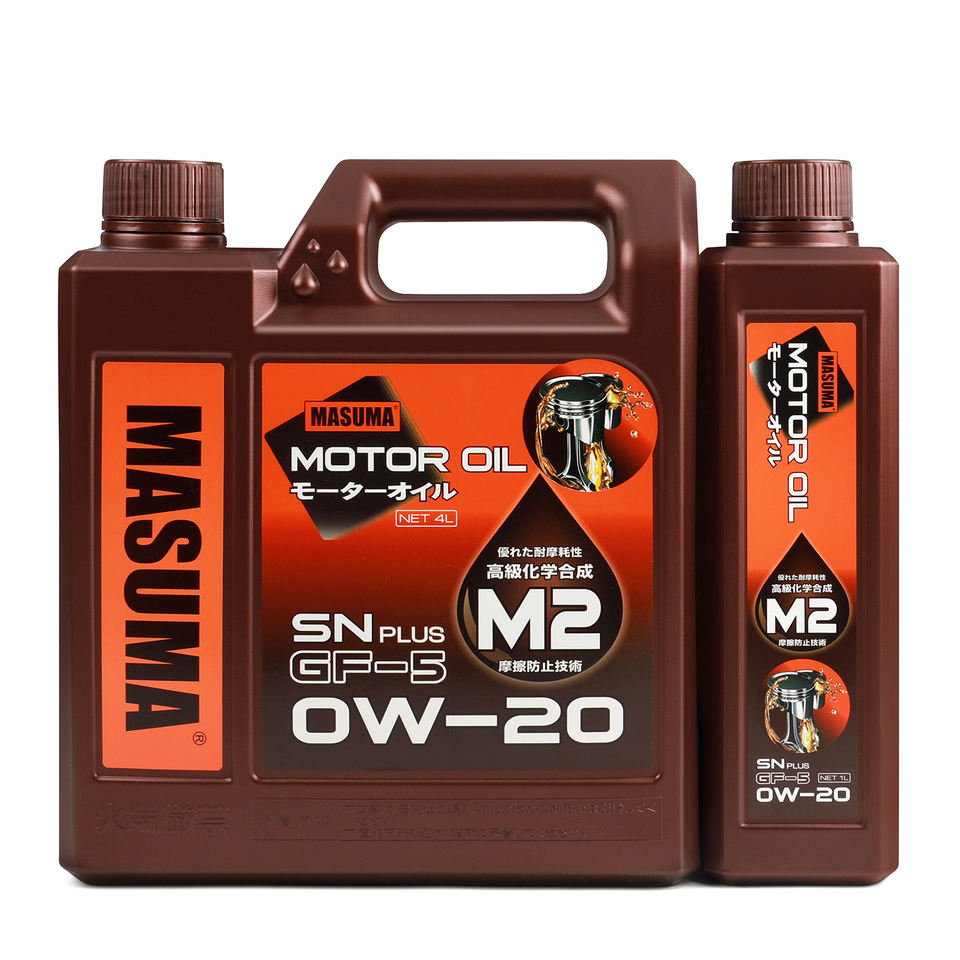 Моторное масло MASUMA M2 0W-серии для двигателей авто