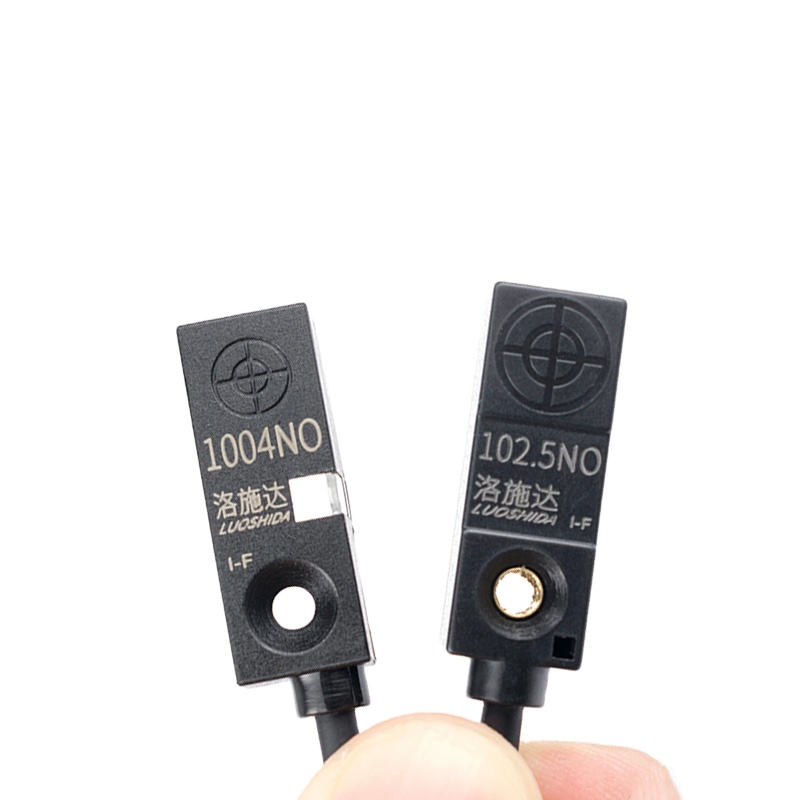 LUOSHIDA Q10 Square Inductive Proximity Sensor, 10-30V Non-Flush Metal Detector NPN PNP Normally Open Normally Closed