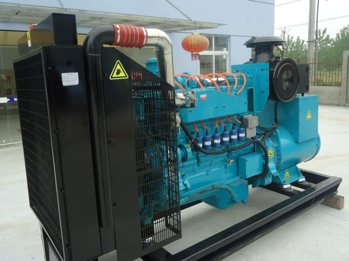 EU Certified 110kw Biogas Generator Set With CHP System For Combined Heat & Power In Residential & Commercial Complexes