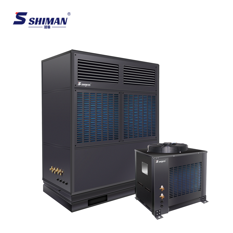 ISO Certified Cleanroom Industrial Precision Air Conditioner for Server Room H-80F HVAC 80kW Refrigeration 45kW Heating
