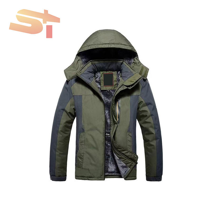 Outdoor Plus-size Men's Embroidered