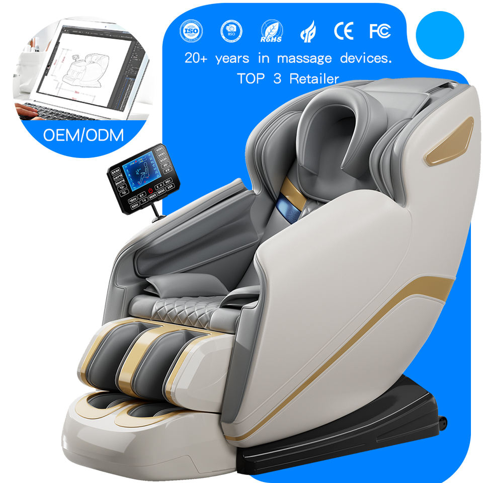 2025 OEM, хит продаж, высокое качество, Электрическое Кресло Shiatsu 8D, массажное кресло, автоматическое разминание, невесомость, торговое массажное кресло