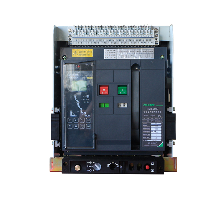 Fixed Type Automatic Reset Circuit Breaker DW45 ACB Air Type Rated Current 630A-6300A Breaking Capacity 6 KA Industrial Use CE