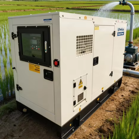 16KW 20KVA Silent Diesel Generator 50Hz/60Hz Three Phase ATS Water Cooled 24V DC Electric Start for Home Industrial Commercial