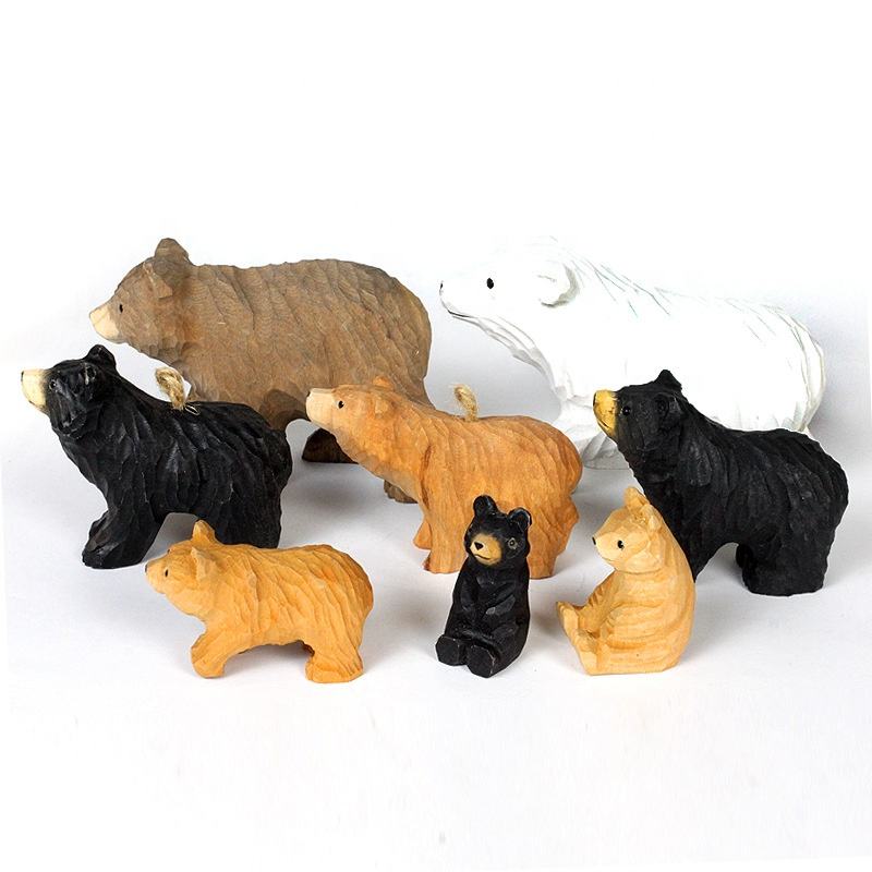 Деревянная настольная скульптура (Hand Carved)