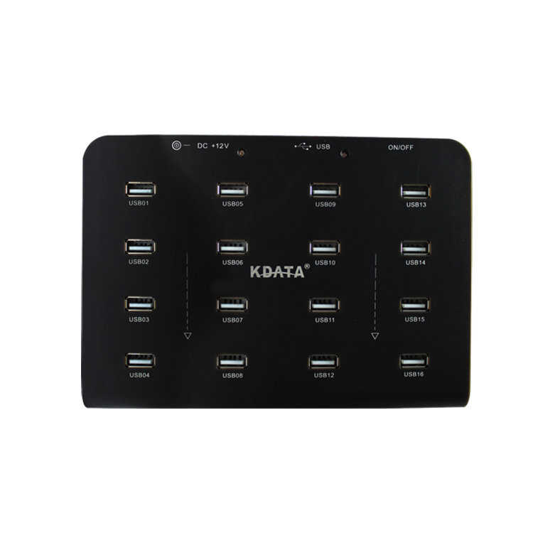 Kdata Custom Powered Switch Cheap Fast Charging Docking Station Computer Accessories Industrial 16 Port Usb Hub