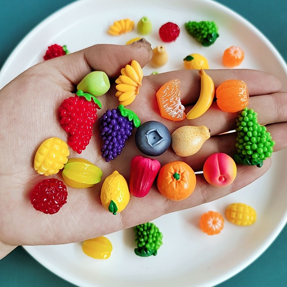 Набор 3D-магнитов «Фрукты» (Resin Fruit)