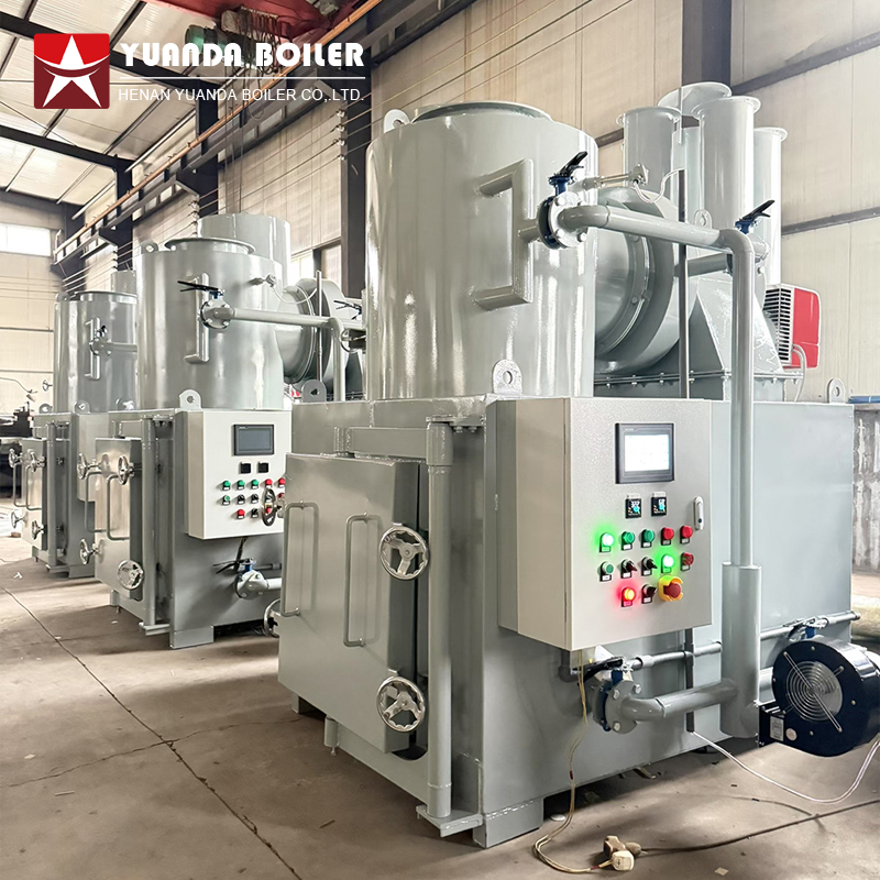 150 kg lpg diesel Fired Waste Incinerator Oven