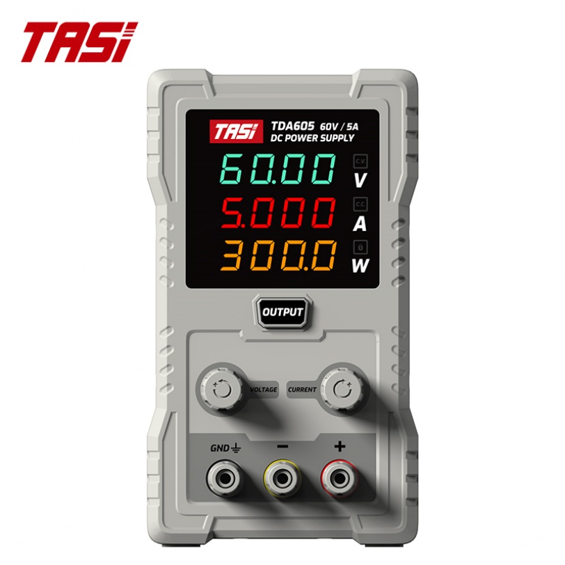 TASI TDA605 60V 5A DC Bench Power Supply 110V Input Voltage for Industrial Applications Voltage Regulator Switching Power Supply