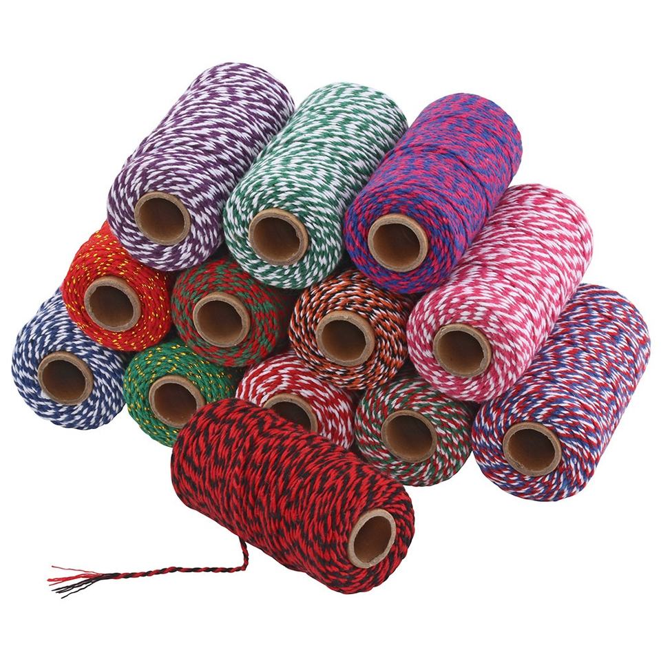 Хлопковая бечевка на катушке (2мм/100м)