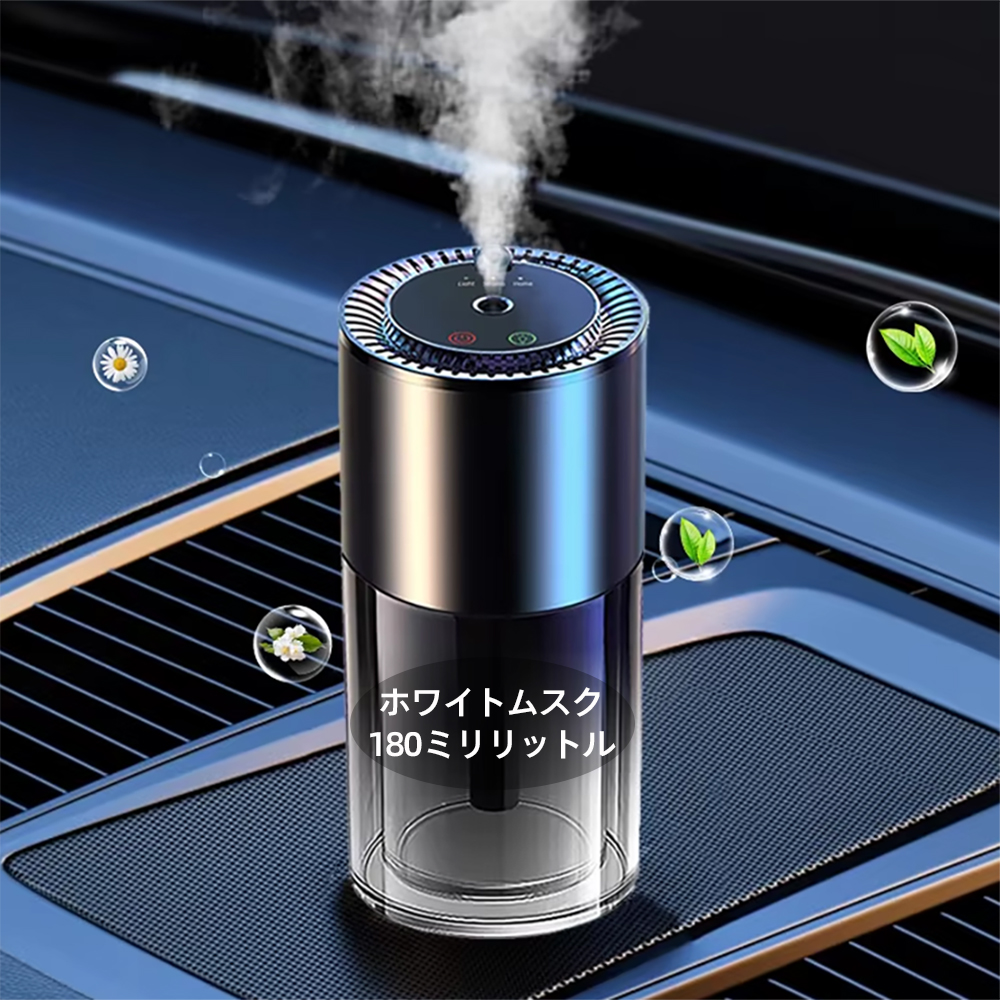 Smart Home Car Aroma Diffuser - Liquid Humidifier with Atmosphere Light Aromatherapy Machine 2025