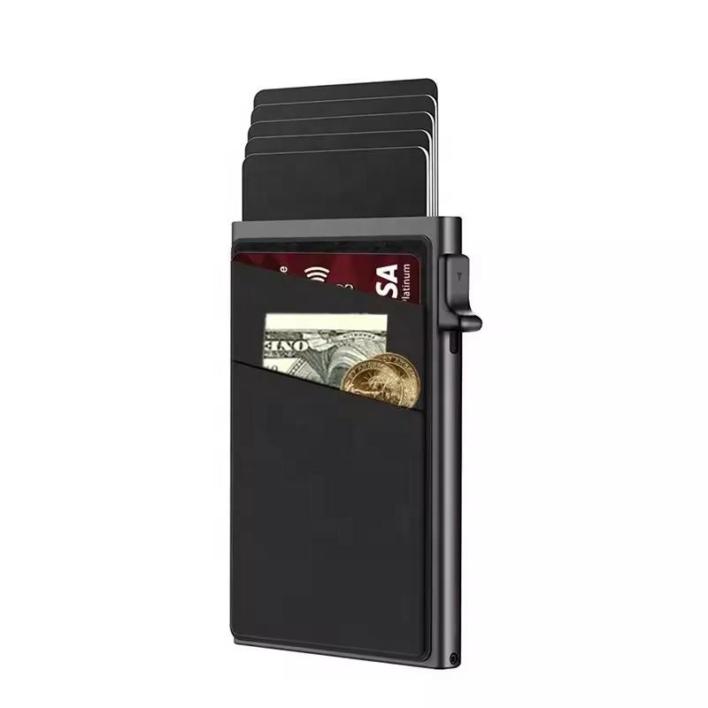 Кошелек из кожи с полимерным покрытием Saffiano Full-Grain