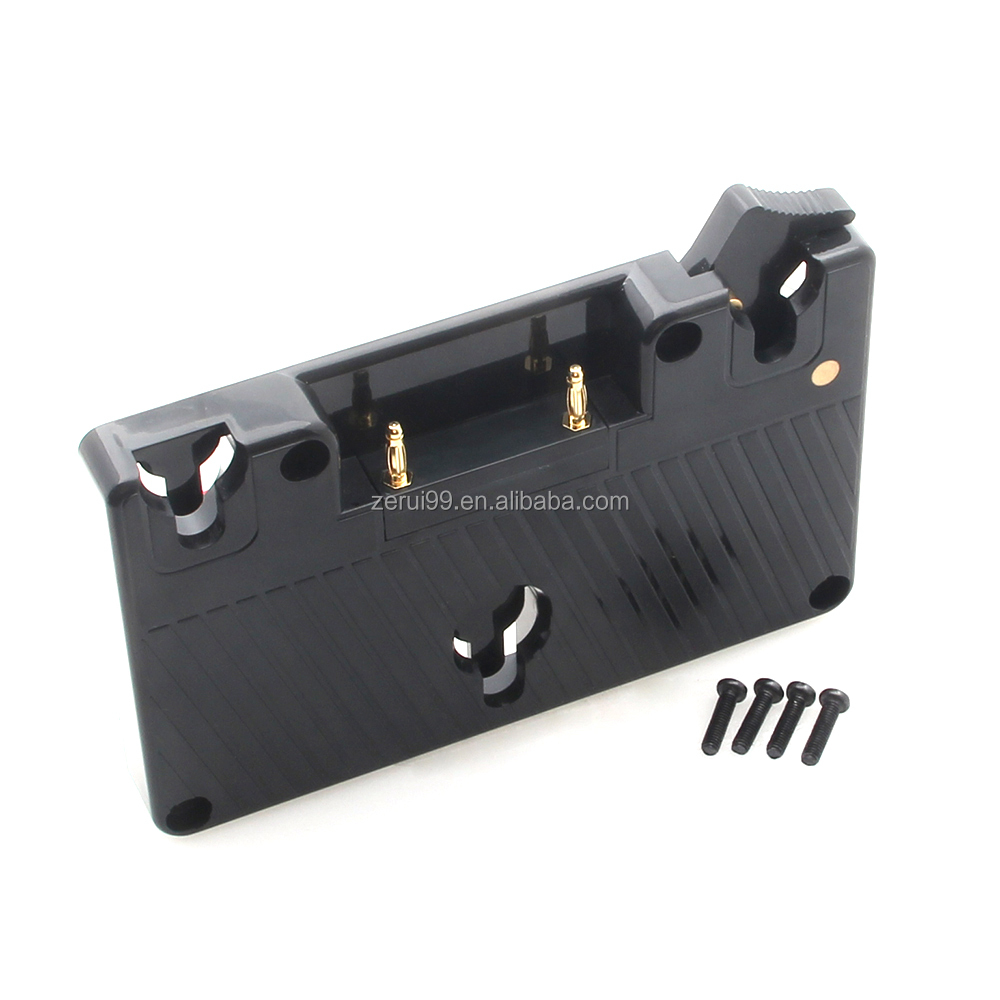Gold Mount Aluminum Alloy Battery Camera Adapter Plate - Premium ABS Accessory for Professional Photography