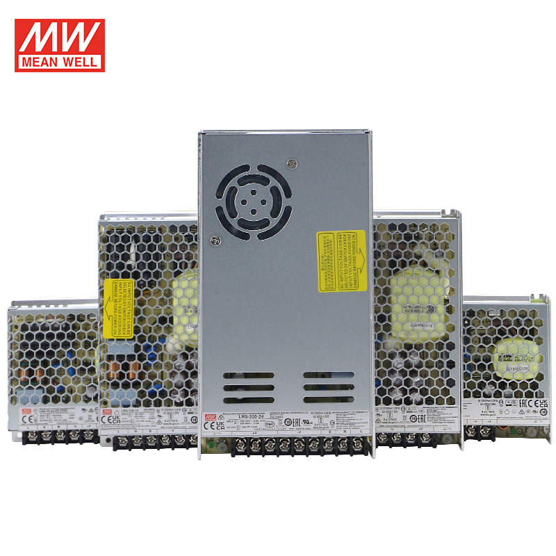 MEANWELL LRS 35w-600w CCTV Switching Power Supply 5v 12v 15v 24v 36v 48v  SMPS Power Supplies