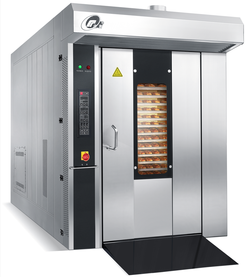 Italy Commercial Bakery Rotary Oven with 8 16 32 64 Trays Rack Gas/Diesel/Electric-New Condition for Bread Baking Sale