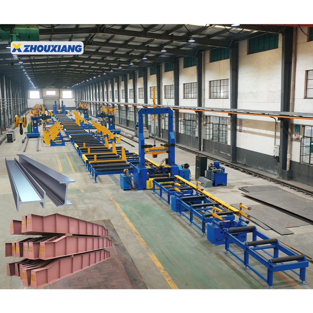 H Beam Production Line Automatic Welding Straightening Machine 220V/380V