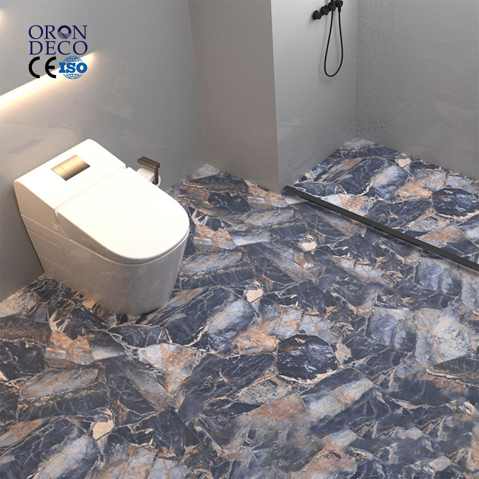 Водонепроницаемый самоклеящийся ПВХ-пол ORON DECO