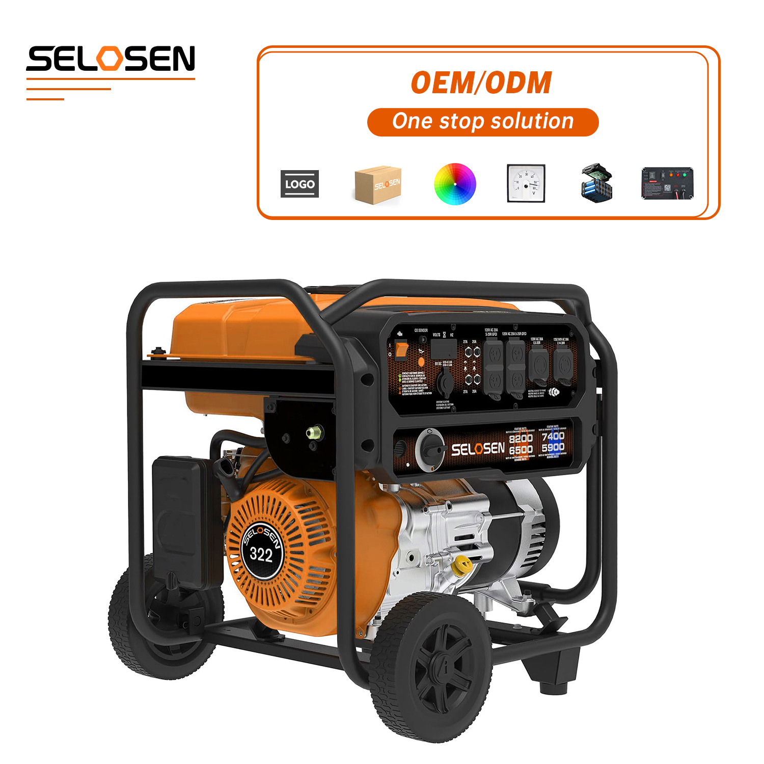 Portable 6.5kva Dual Fuel Bigase Biofuel Generator Oem Odm Gas Dual Fuel Inverter Generator Plantas Stromerzeuger Schallisoliert