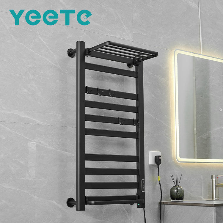 Черный полотенцесушитель YEETE (Warmer Rack)