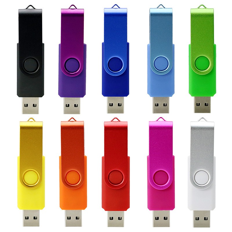 Promotional 2GB 4GB Swivel USB 2.0 3.0 Pendrive  8GB 16GB USB Flash Drive